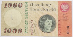 Banknot 1000 zł 1965 rok