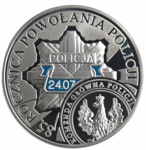 Moneta 10 zł Policja
