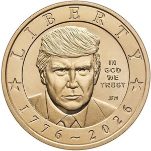 1 Dolar - Donald J. Trump - 250-lecie Stanów Zjednoczonych - 2026 rok