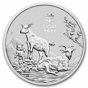 Rok Kozy - Lunar III - 2027 - 1 oz - Srebrna Moneta
