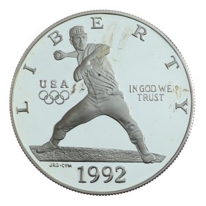 1 dolar - XXV Olimpiada - USA - 1992