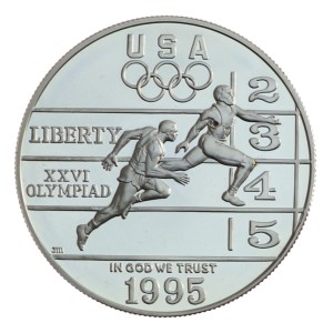 1 dolar - XXVI Letnie Igrzyska Olimpijskie - USA - 1995