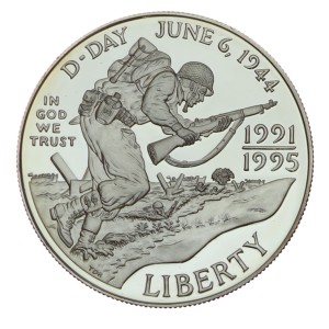 1 dolar - D-day - USA - 1995