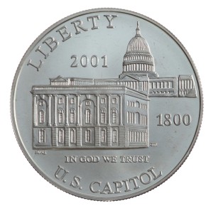 1 dolar - U.S. Capitol - USA - 2001