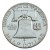 1/2 dolara - Benjamin Franklin - USA - 1958 - rewers