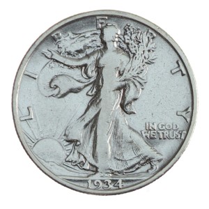 1/2 dolara - USA - 1934