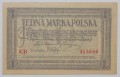 Banknot 1 Marka Polska 1919 rok