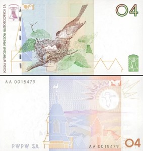 Pokrzewka 04 - banknot testowy PWPW