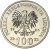 Moneta 100 złotych - Władysław I Łokietek - 1986 rok - awers