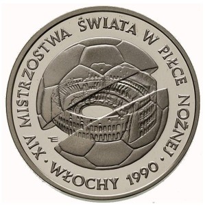500 złotych - Mistrzostwa Świata W Piłce Nożnej Włochy 1990 - 1988 rok