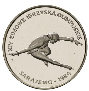 200 złotych - XIV Zimowe Igrzyska Olimpisjkie Sarajewo 1984 - 1984 rok