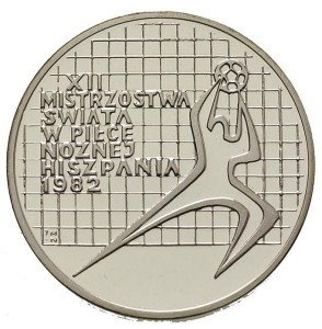 200 złotych - XII Mistrzostwa Świata W Piłce Nożnej Hiszpania 1982 - 1982 rok