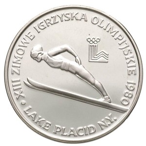200 złotych - XIII Zimowe Igrzyska Olimpijskie - Lake Placid 1980 - 1980 rok
