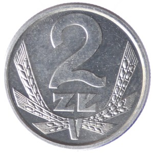 2 złote - 1989-90 rok