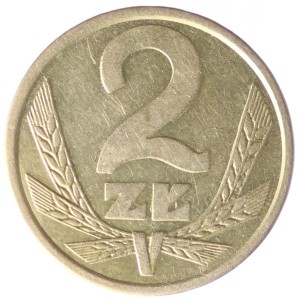 2 złote - 1975-85 rok