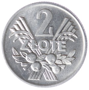 2 złote - 1958-74 rok