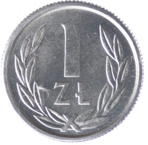 1 złoty - 1989-90 rok