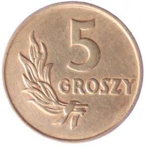 5 groszy - 1949 rok