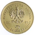 Moneta 2 zł Trybunał Konstytucyjny - 2001 rok