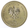 Moneta 2 zł Jan II Kazimierz - 2000 rok