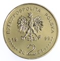 Moneta 2 zł Fryderyk Chopin - 1999 rok