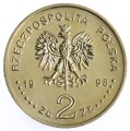 Moneta 2 zł 80. Rocznica Odzyskania Niepodległości - 1998 rok