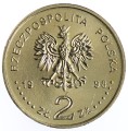 Moneta 2 zł 100-lecie odkrycia radu i polonu - 1998 rok