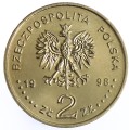 Moneta 2 zł Zimowe Igrzyska Olimpijskie w Nagano - 1998 rok
