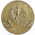Moneta 2 zł Sokół wędrowny - 2008 rok