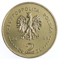 Moneta 2 zł Jerzy Popiełuszko - 2009 rok