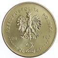 Moneta 2 zł Sierpień 1980 - 2010 rok