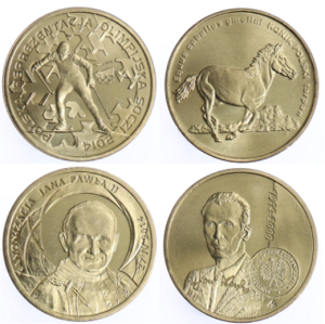 Komplet monet 2 zł - 2014 rok