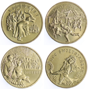 Seria monet 2 zł - Polski Rok Obrzędowy - 2001-2006 rok