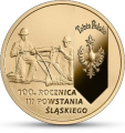 Złota Moneta 200 zł 100. rocznica III Powstania Śląskiego