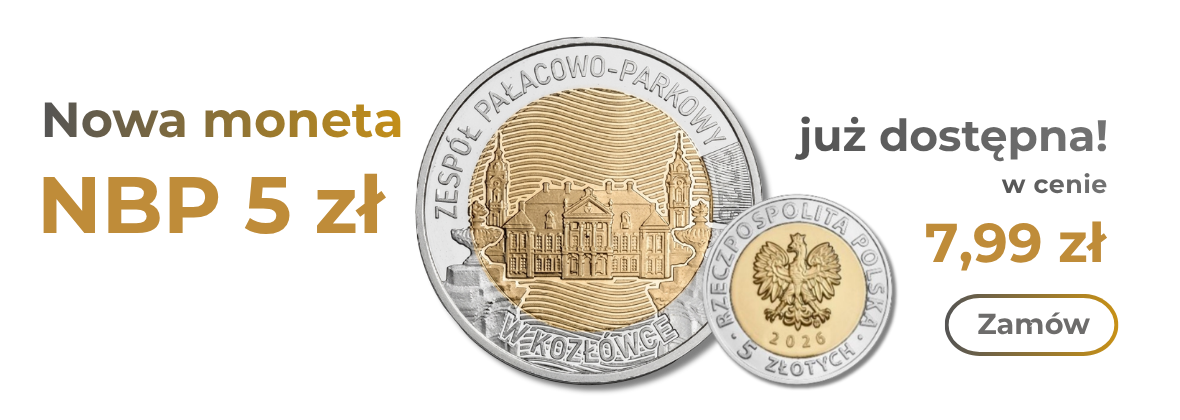 Nowa 5 zł Kozłówka